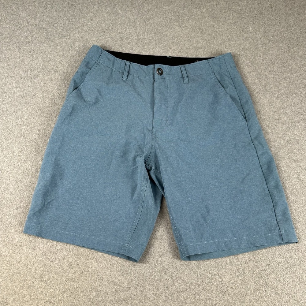 Volcom Surf Turf 4 Way Stretch Hybrid Shorts Mens 31 Blue Performance